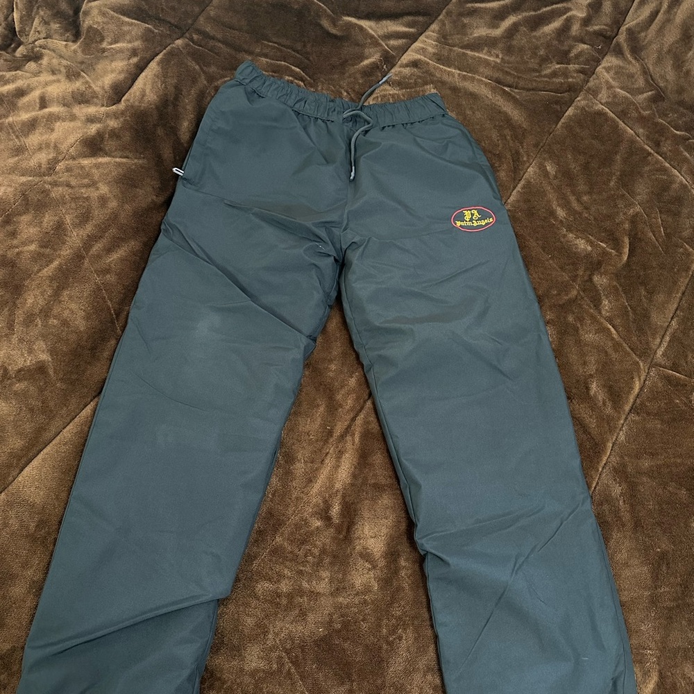 🔥 Palm Angels Black Fleece Joggers – Designer Look, Like New! (Fits M – $45) 🔥